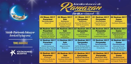 Ramazan İmsakiye