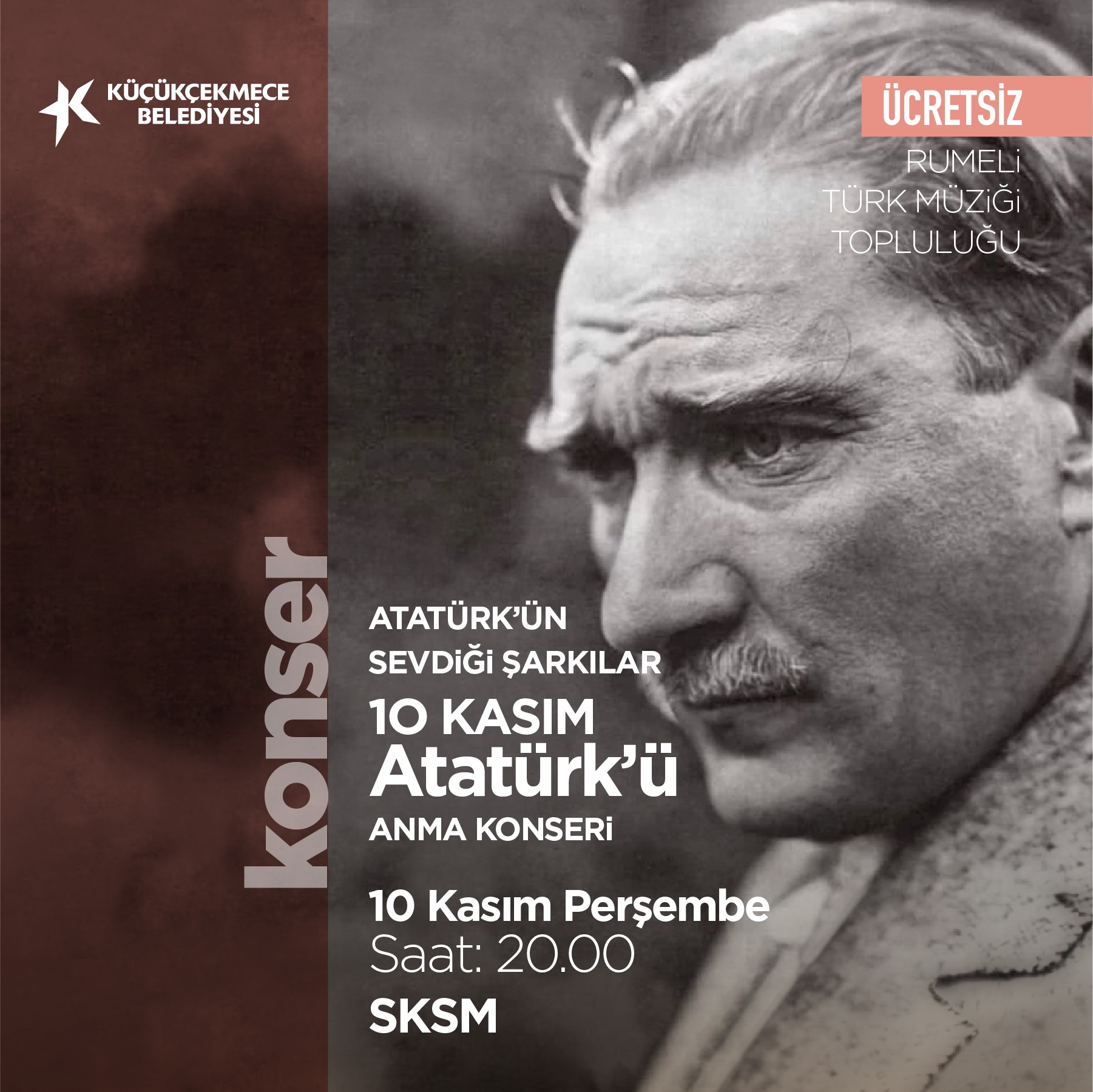 10 Kasım Atatürk'ü Anma Konseri