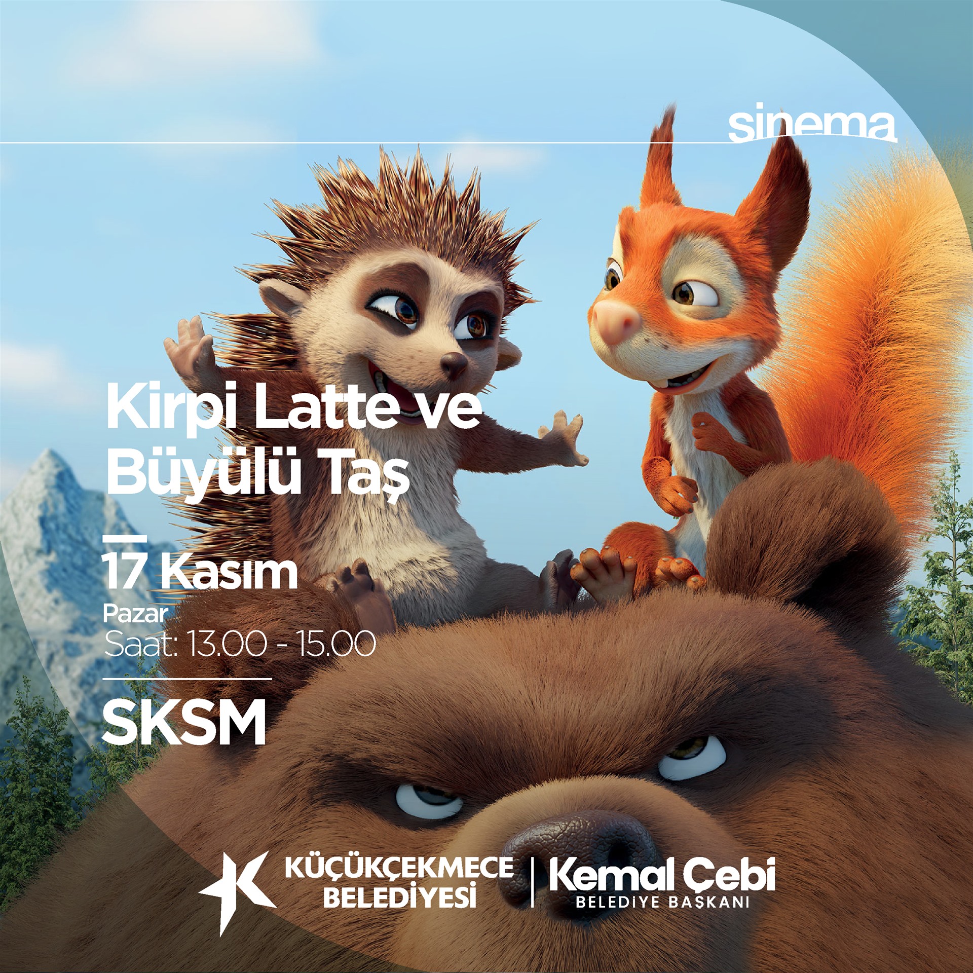 Kirpi Latte ve Büyülü Taş (Sinema)