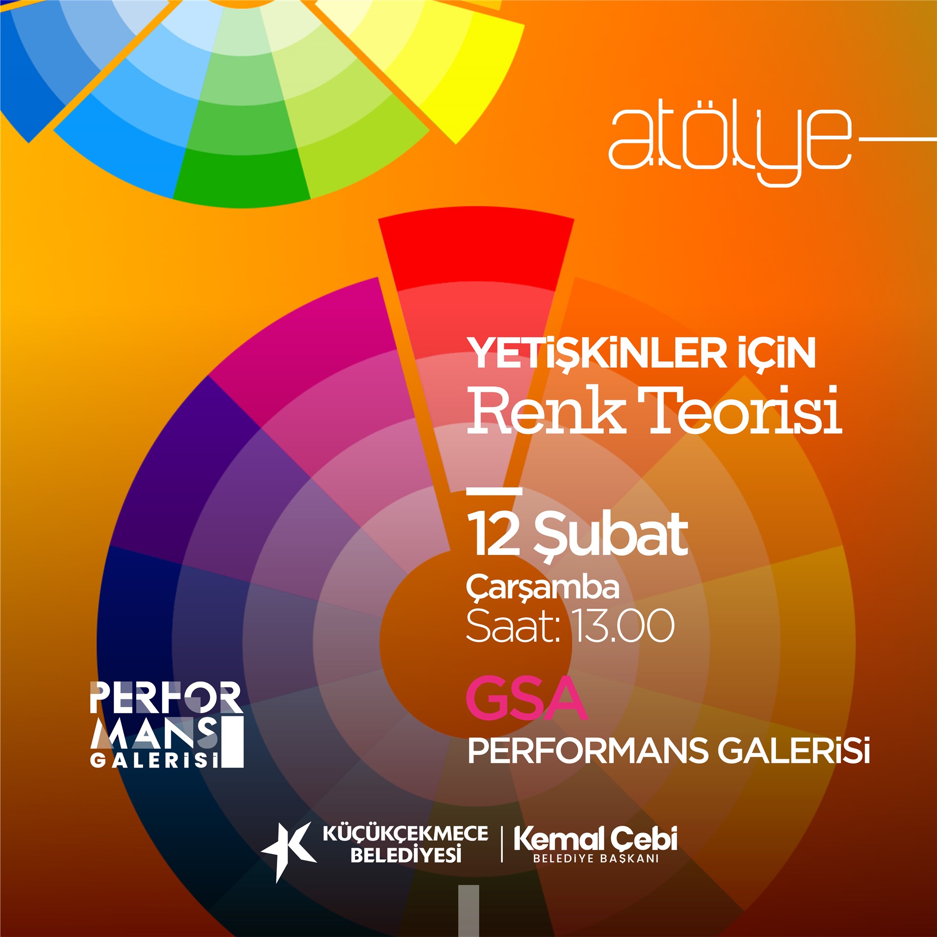 Yetişkinler İçin Renk Teorisi (Atölye)