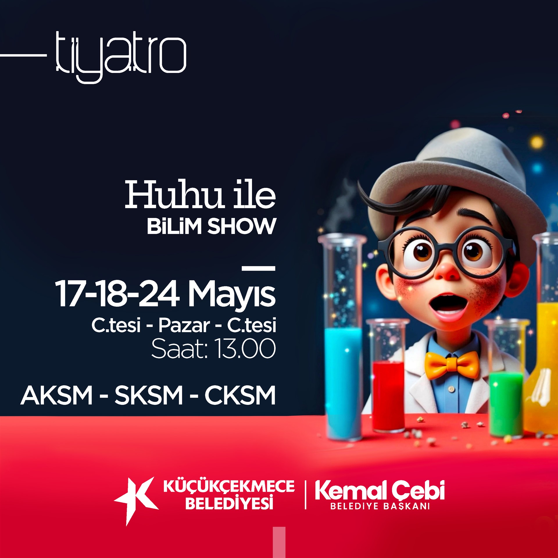 HUHU İLE BİLİM SHOW (TİYATRO)